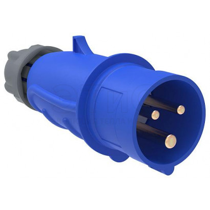 Вилка кабельная 32А 220В IP44 2Р+РЕ ССИ-023 переносная MAGNUM